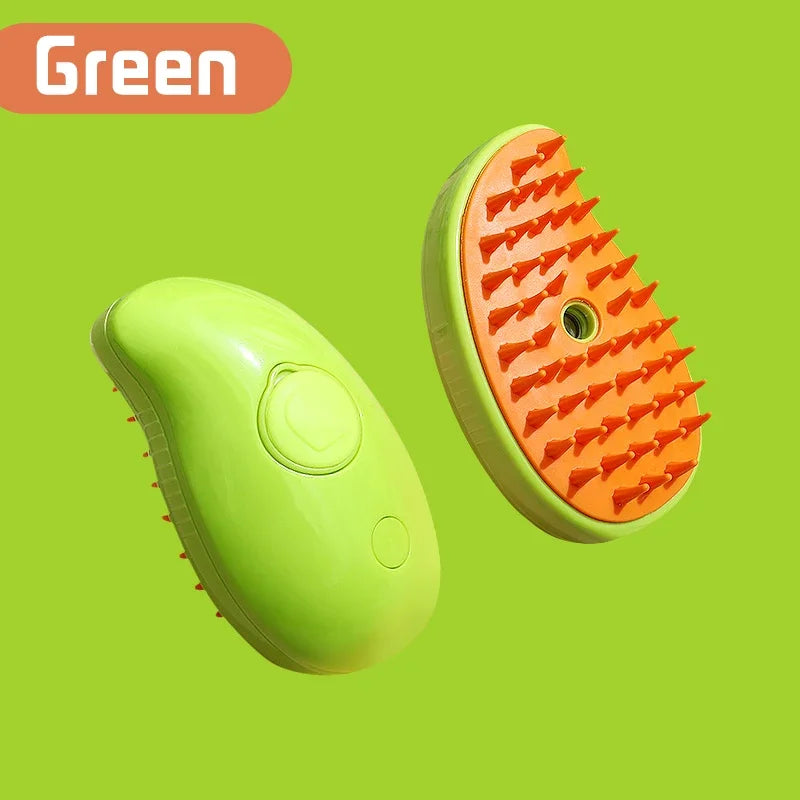Advanced Steamy Pet Grooming Massager