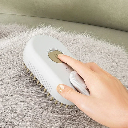 Advanced Steamy Pet Grooming Massager