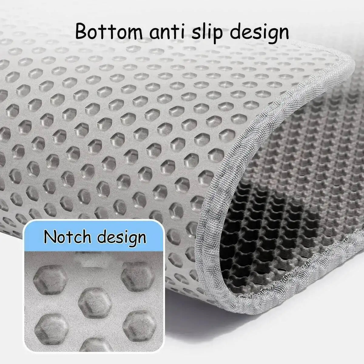 Professional Dual-Layer Litter Trapping Mat