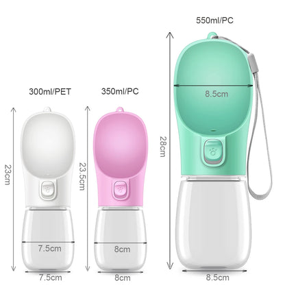 Leakproof Portable Pet Travel Bottle