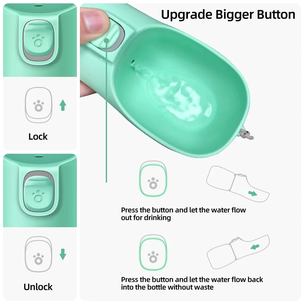Leakproof Portable Pet Travel Bottle