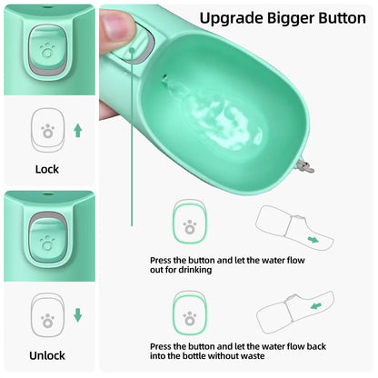Leakproof Portable Pet Travel Bottle