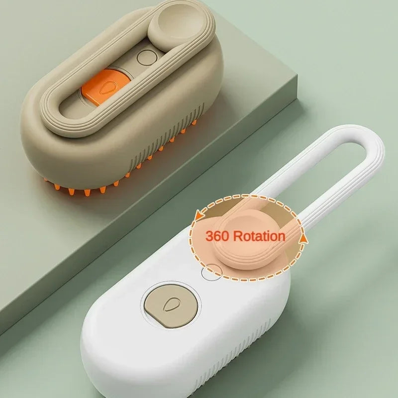Advanced Steamy Pet Grooming Massager