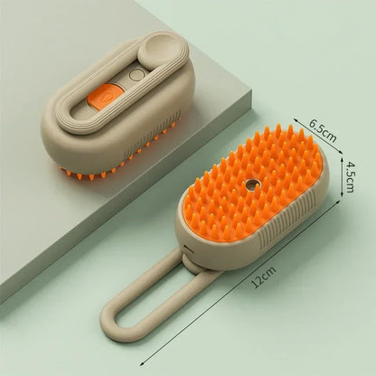 Advanced Steamy Pet Grooming Massager